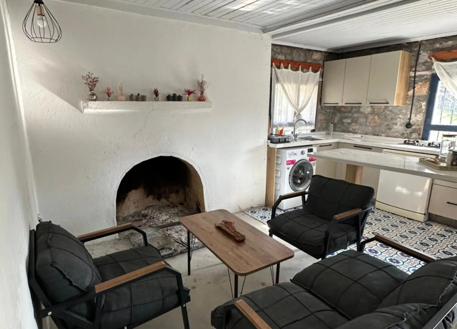 Horská chata Vila Togo Iztuzu Stonehouse-3 Bogazagzi